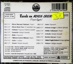 Escale Au Moyen-Orient A İourney To Middle-East CD