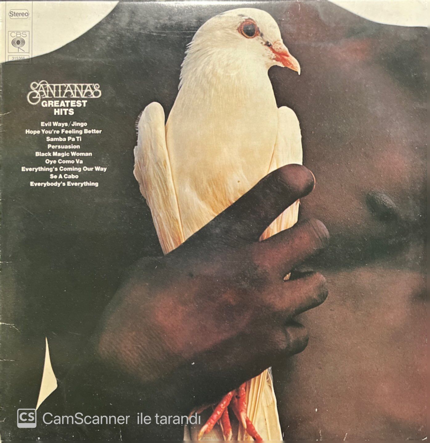 Santana's Greatest Hits LP Plak