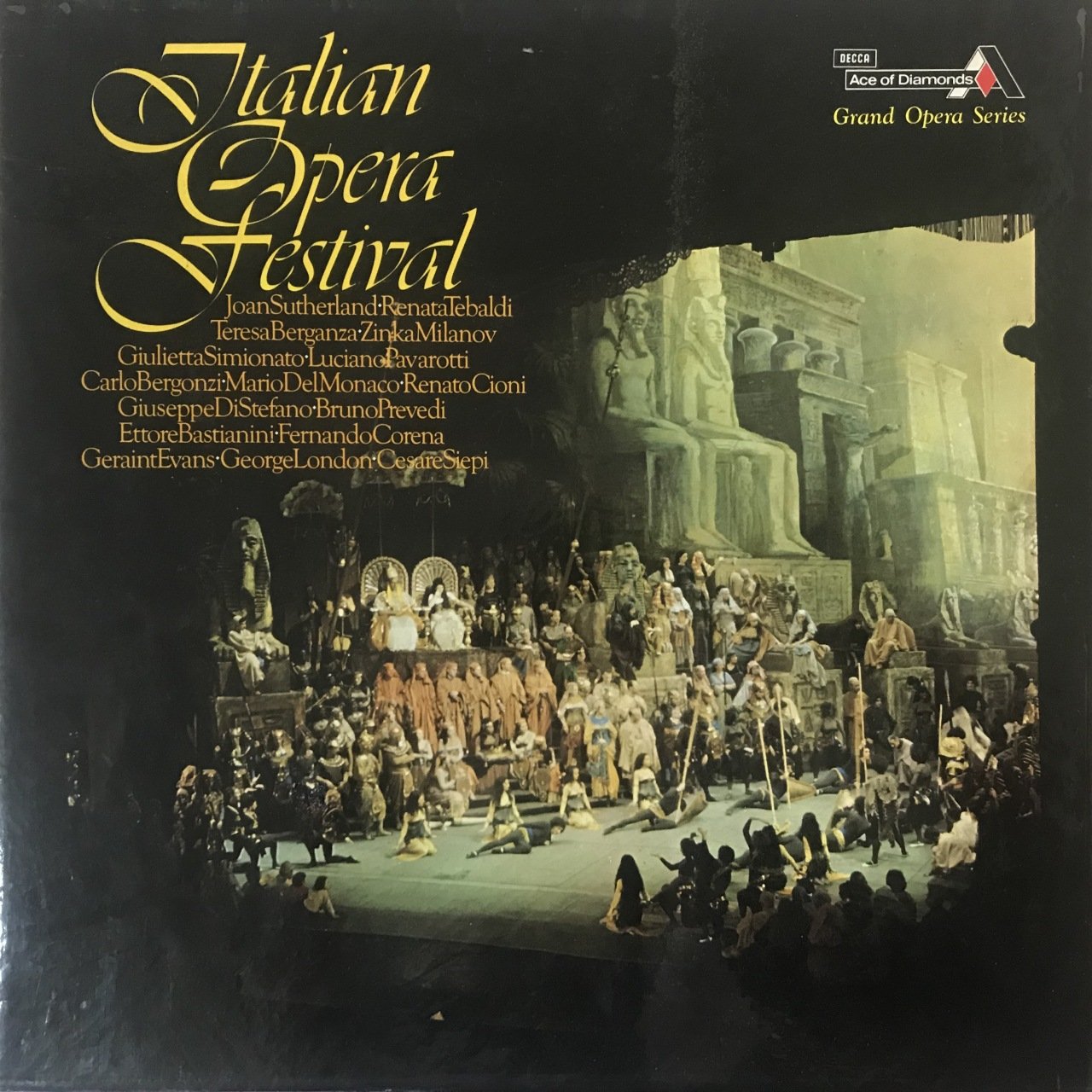 Italian Opera Festival 3 LP Klasik Box Set Plak