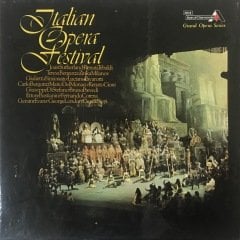Italian Opera Festival 3 LP Klasik Box Set Plak