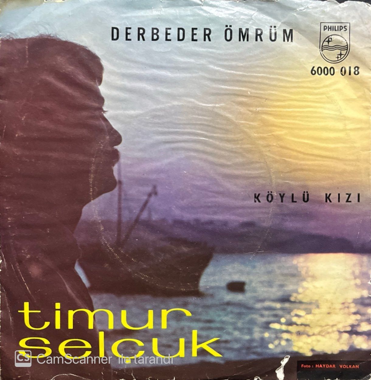 Timur Selçuk Derbeder Ömrüm 45lik Plak