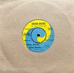 Sacha Distel Kime Derler Sana Derler 45lik plak