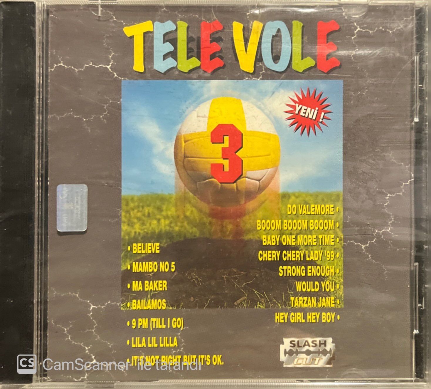 Televole 3 Açılmamış Jelatininde CD