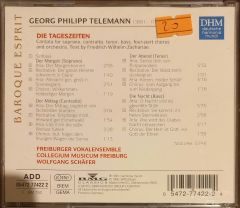 Baroque Esprit Georg Philipp Telemann Die Tageszeiten CD