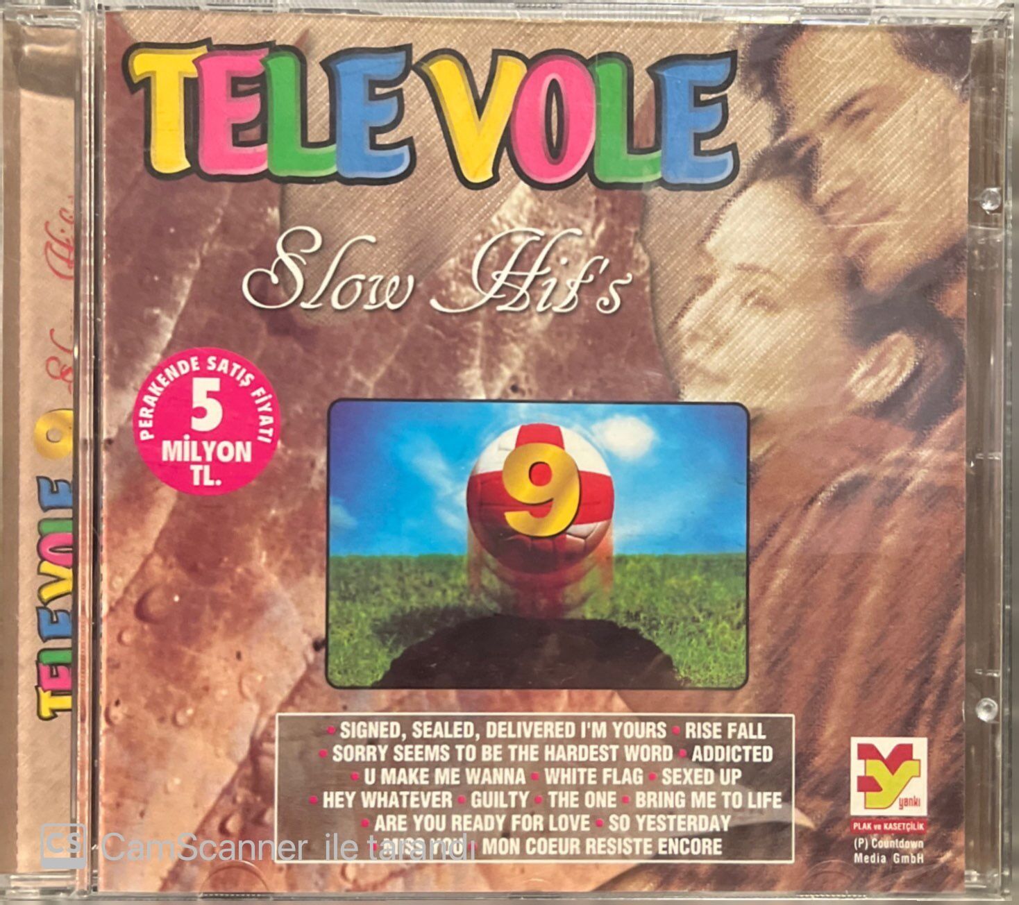 Televole 9 Açılmamış Jelatininde CD