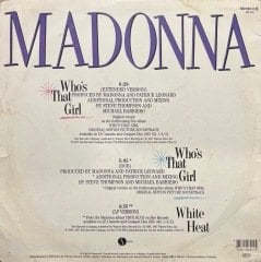 Madonna Who's That Girl Maxi Single LP Plak