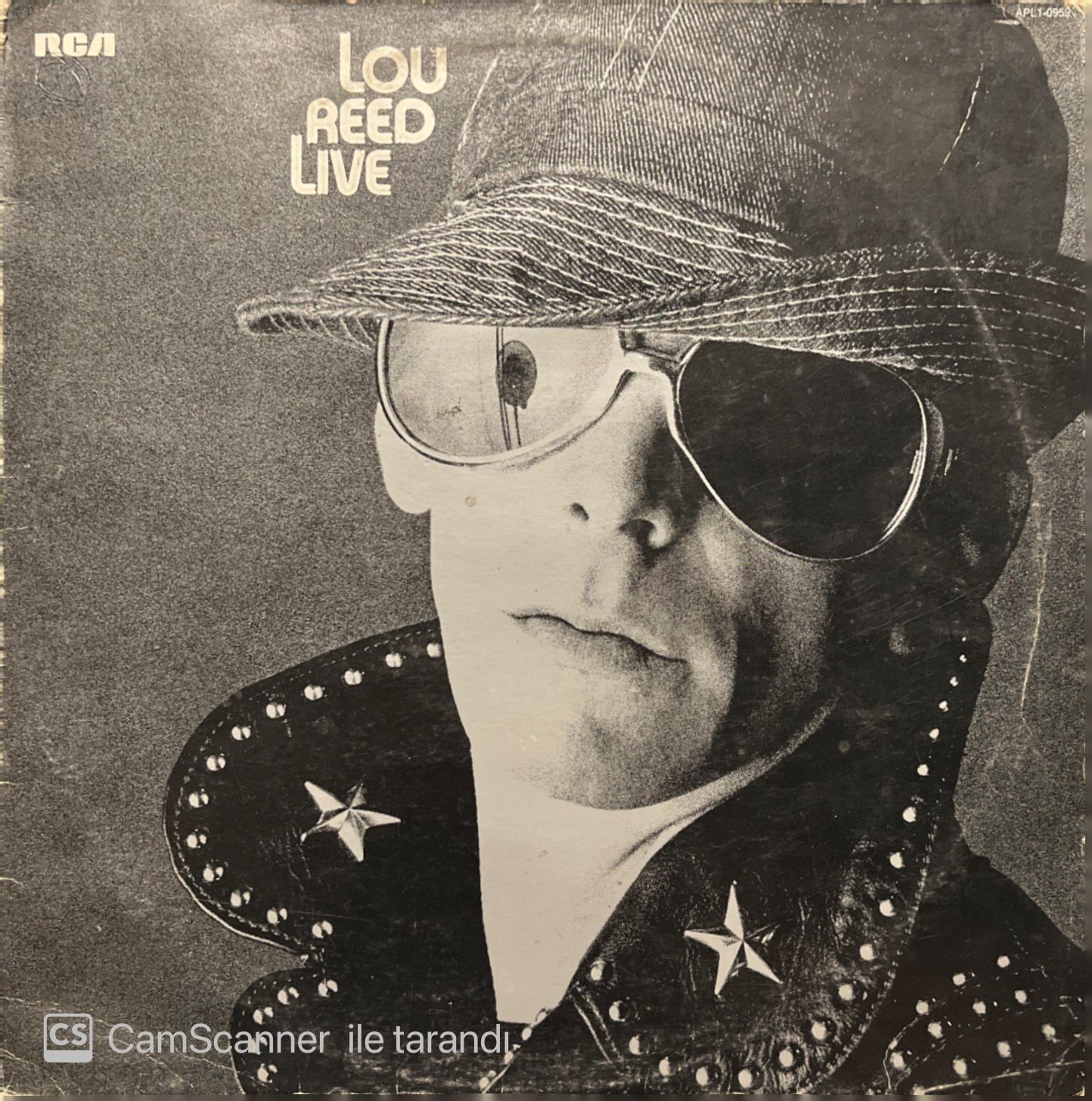 Lou Reed Live LP Plak