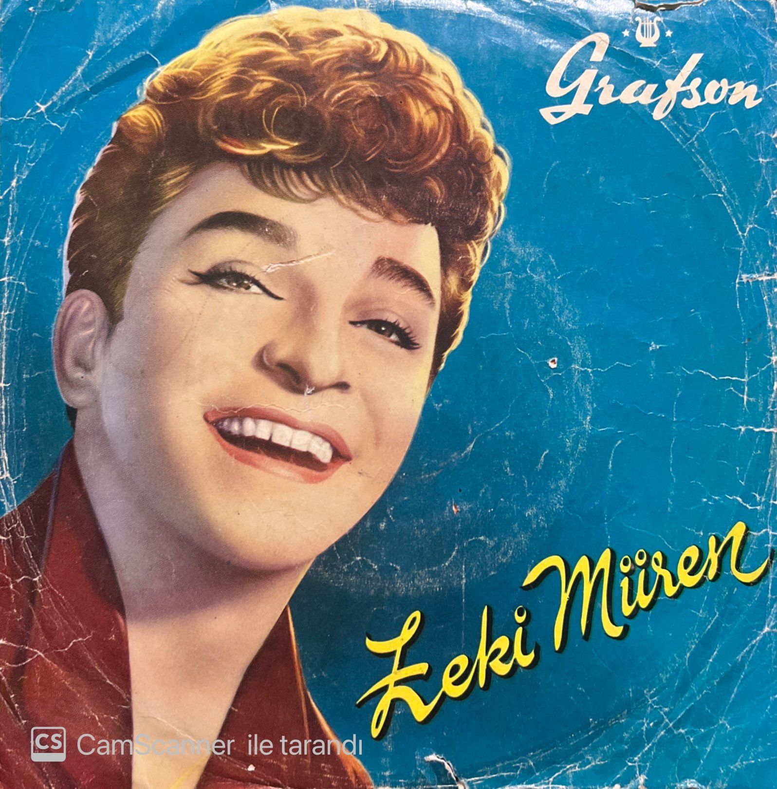 Zeki Müren Bahçevan 45lik plak