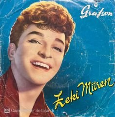 Zeki Müren Bahçevan 45lik plak