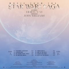 Music From The Star Wars Saga (Coloured Vinyl) The City of Prague Philharmonic Orchestra LP Plak
