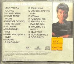 The John Lennon Collection Unoffical CD
