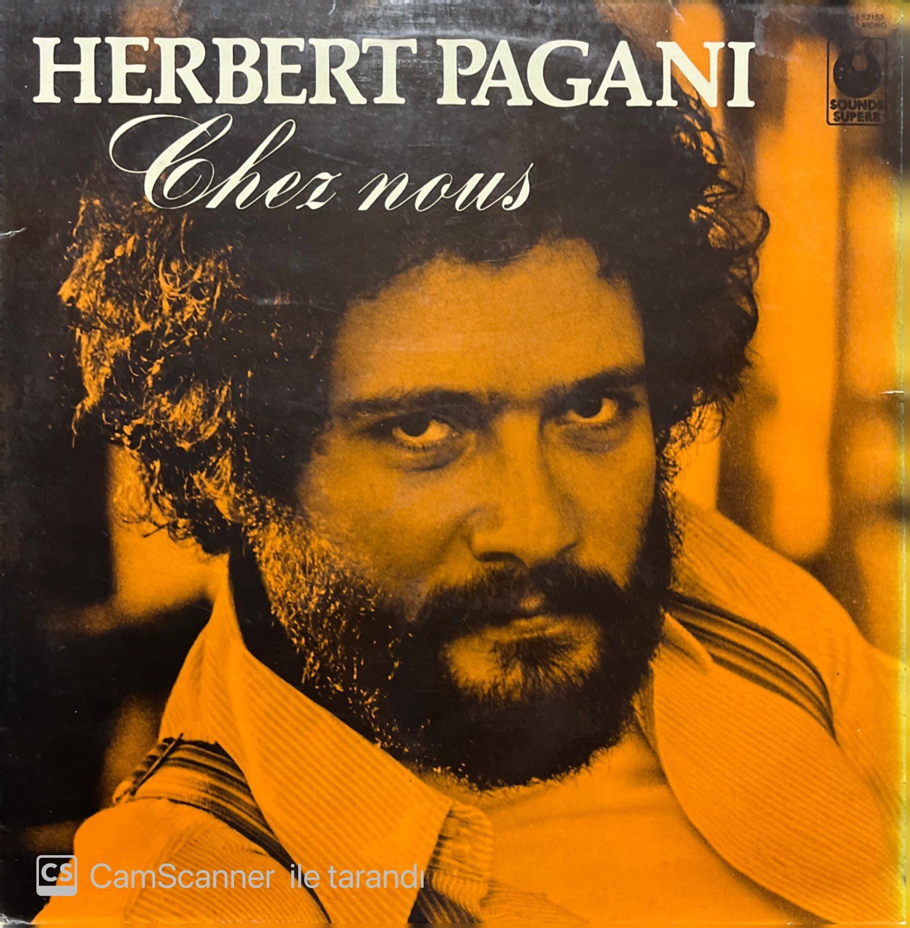 Herbert Pagani Chez Nous LP Plak