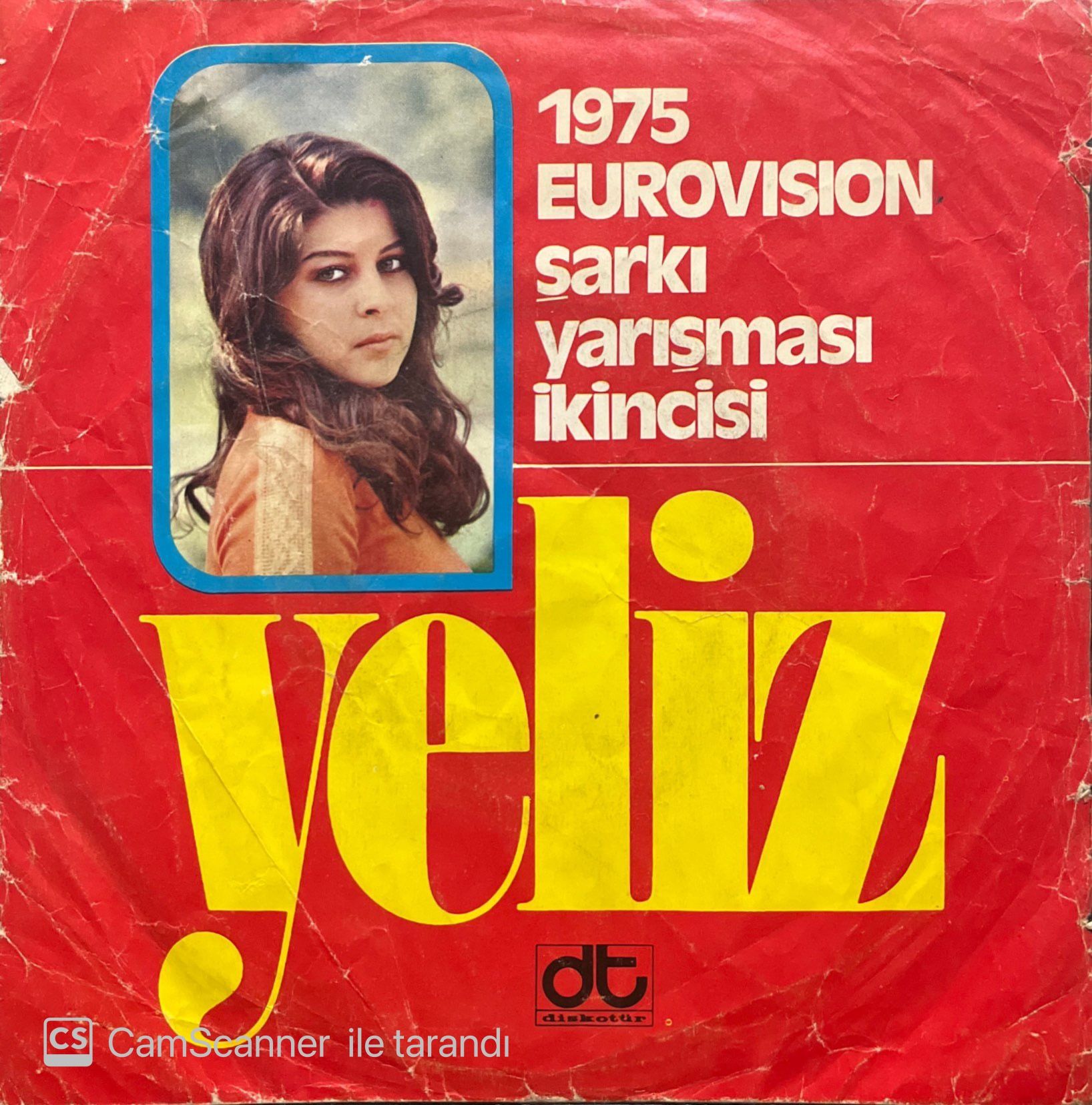 Yeliz 1975 Eurovision 45lik Plak