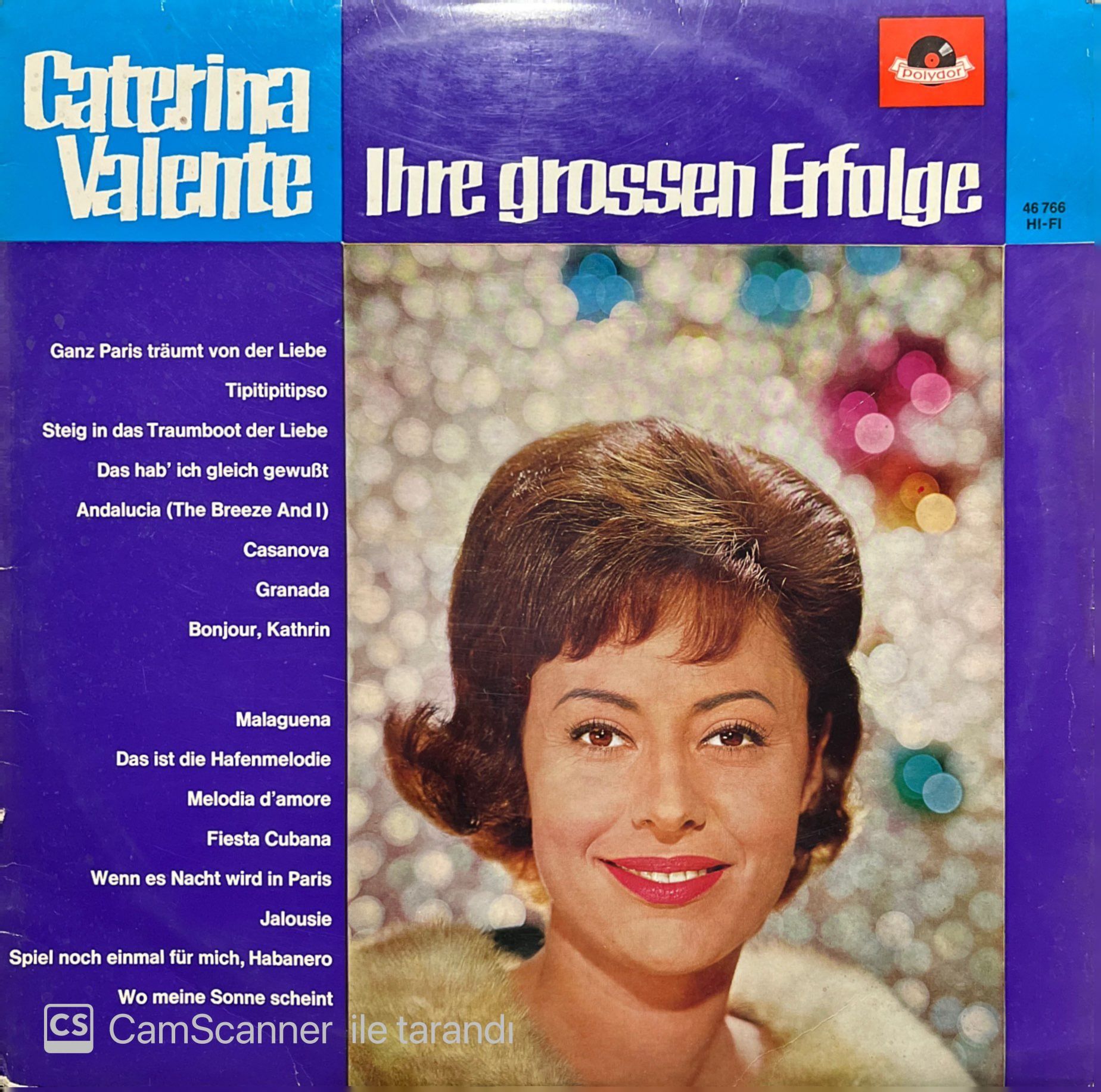 Caterina Valente Ihre Grossen Erfolge LP Plak
