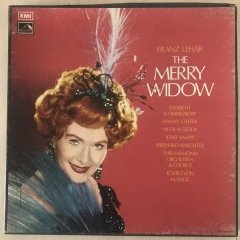 Franz Lehar The Merry Widow 2 LP Klasik Box Set Plak