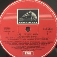 Franz Lehar The Merry Widow 2 LP Klasik Box Set Plak