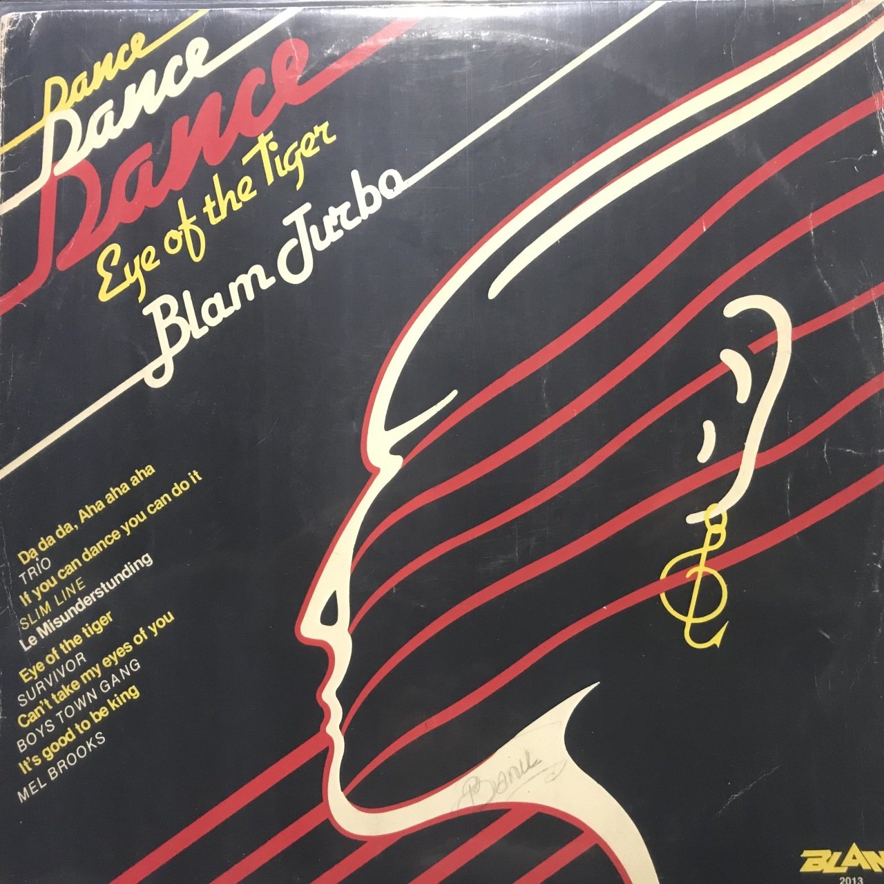 Blam Turbo Eye Of Tiger LP Plak
