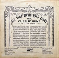 Charlie Kunz Old Time Music Hall Songs LP Plak