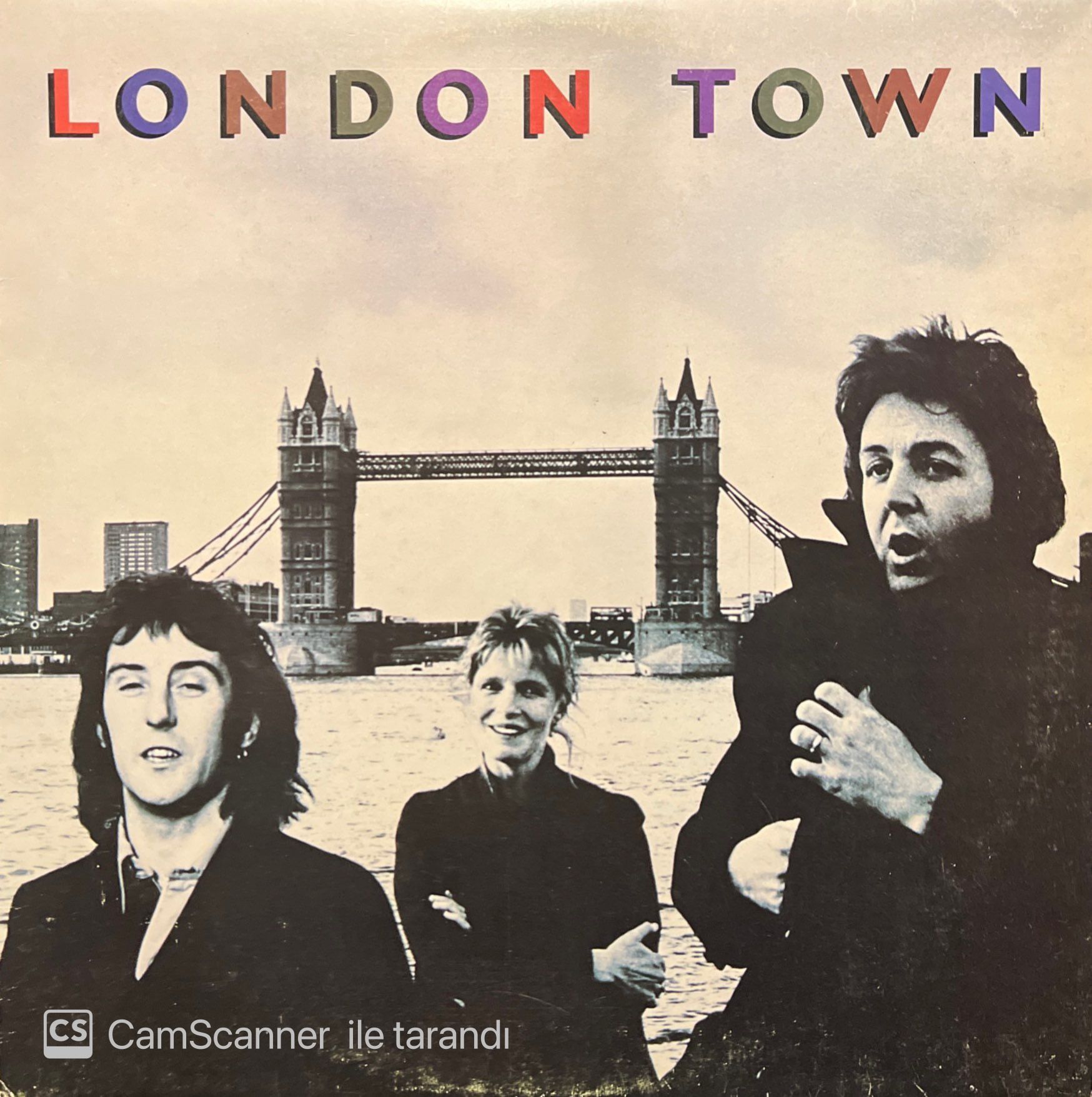 London Town Wings LP Plak