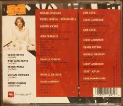 Paris Mecanique Sabine Meyer Trio Di Clarone Michael Riessler Pierre Charial CD