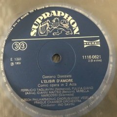 G. Donizetti L Elisir D Amore Napoj Lasky 3 LP Klasik Box Set Plak
