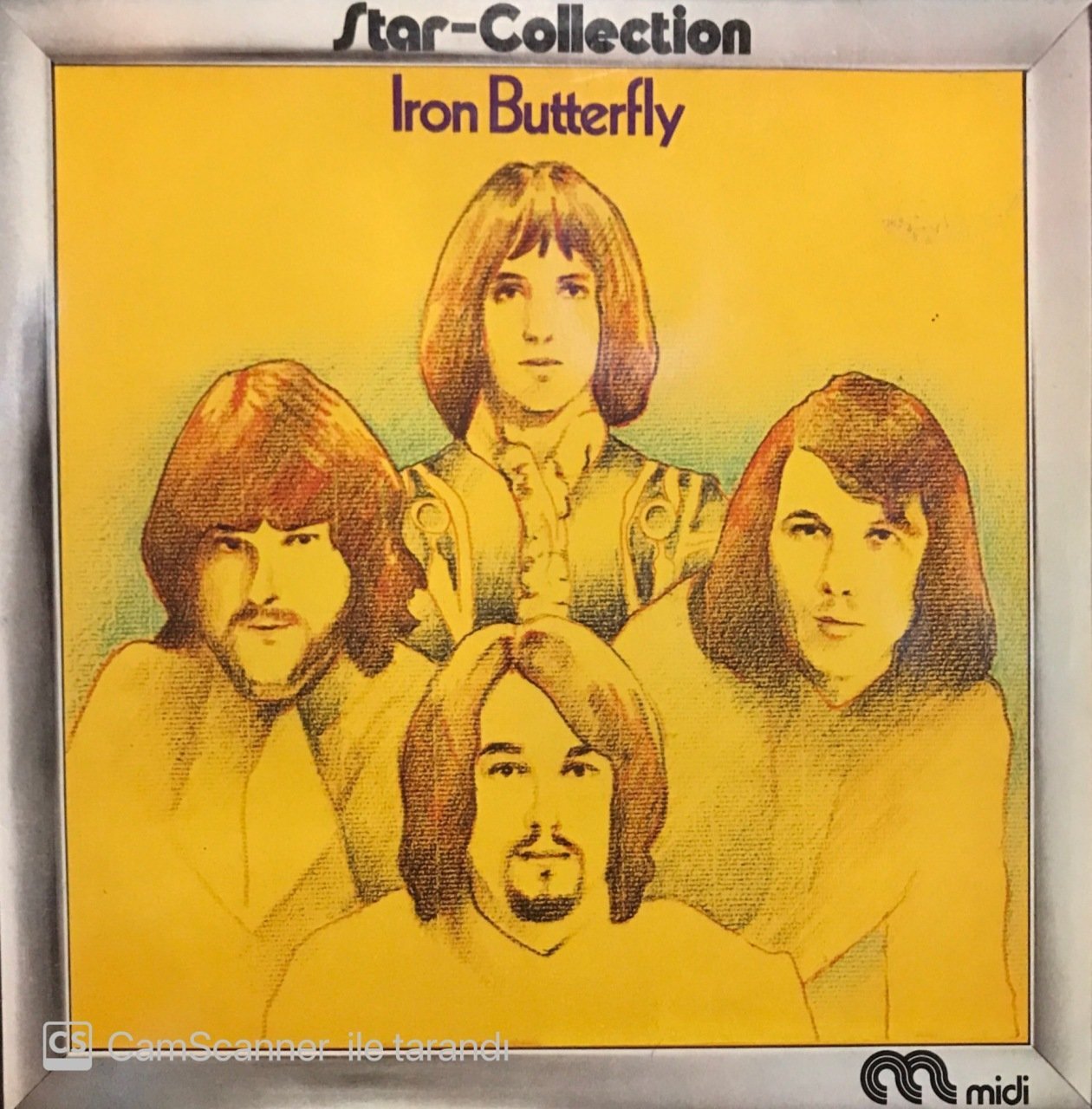 Iron Butterfly Star-Collection LP Plak