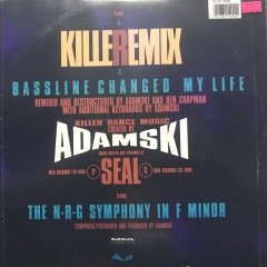 Adamski Killeremix Maxi Single LP Plak