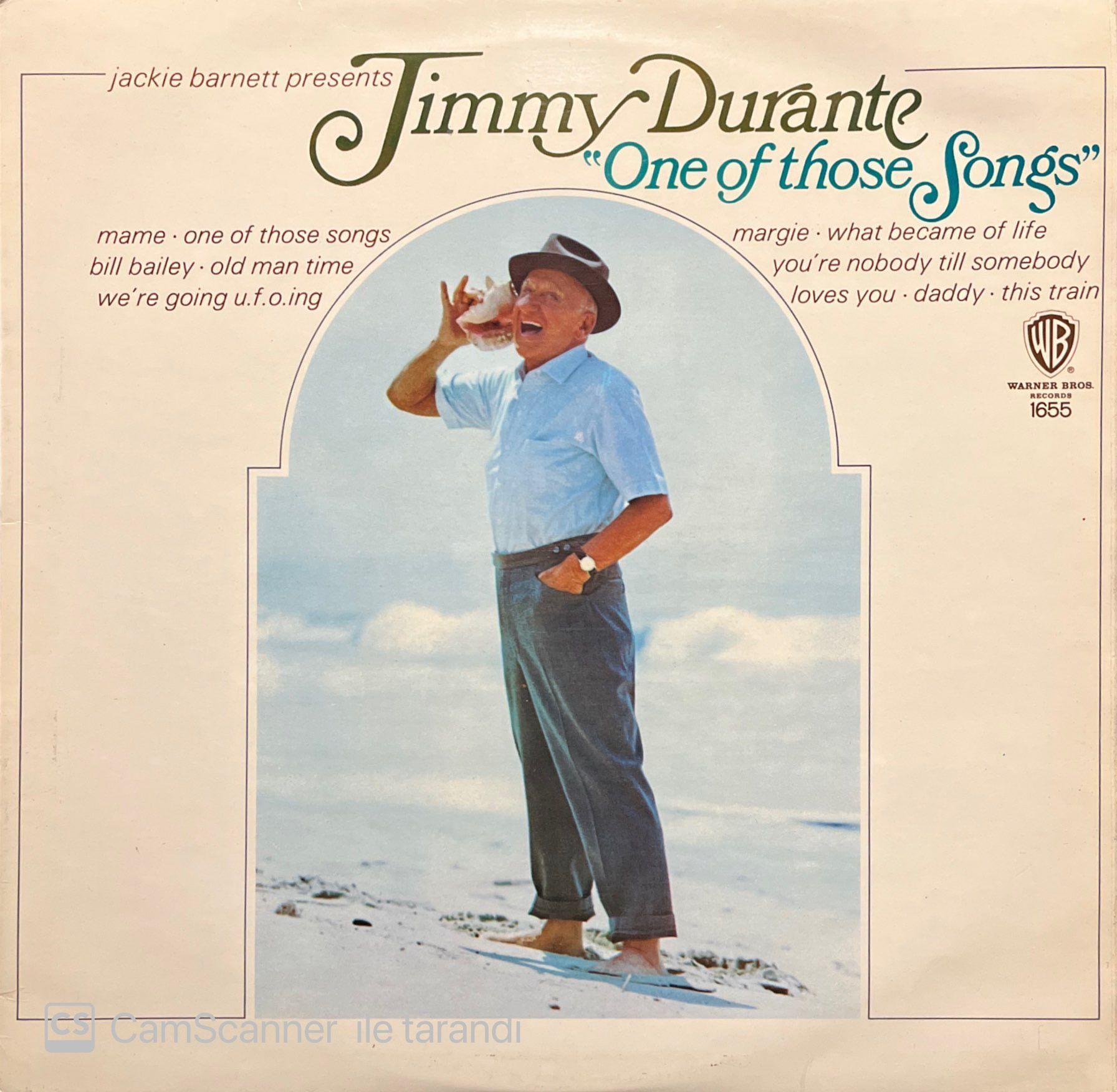 Jimmy Durante One Of Those Songs LP Plak