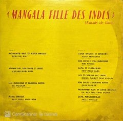 Mangala Fille Des Indes Soundtrack  LP Plak