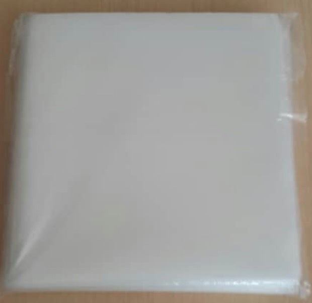 33 lük LP Plak Koruma Naylonu 50 Adet 32,50x32,50 Kalın 33 Micron, Double Lp Koyulabilir