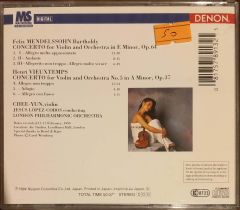 Mendelssohn Violin Concerto İn E Minor CD