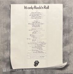 The Rolling Stones It's Only Rock 'N Roll LP Plak