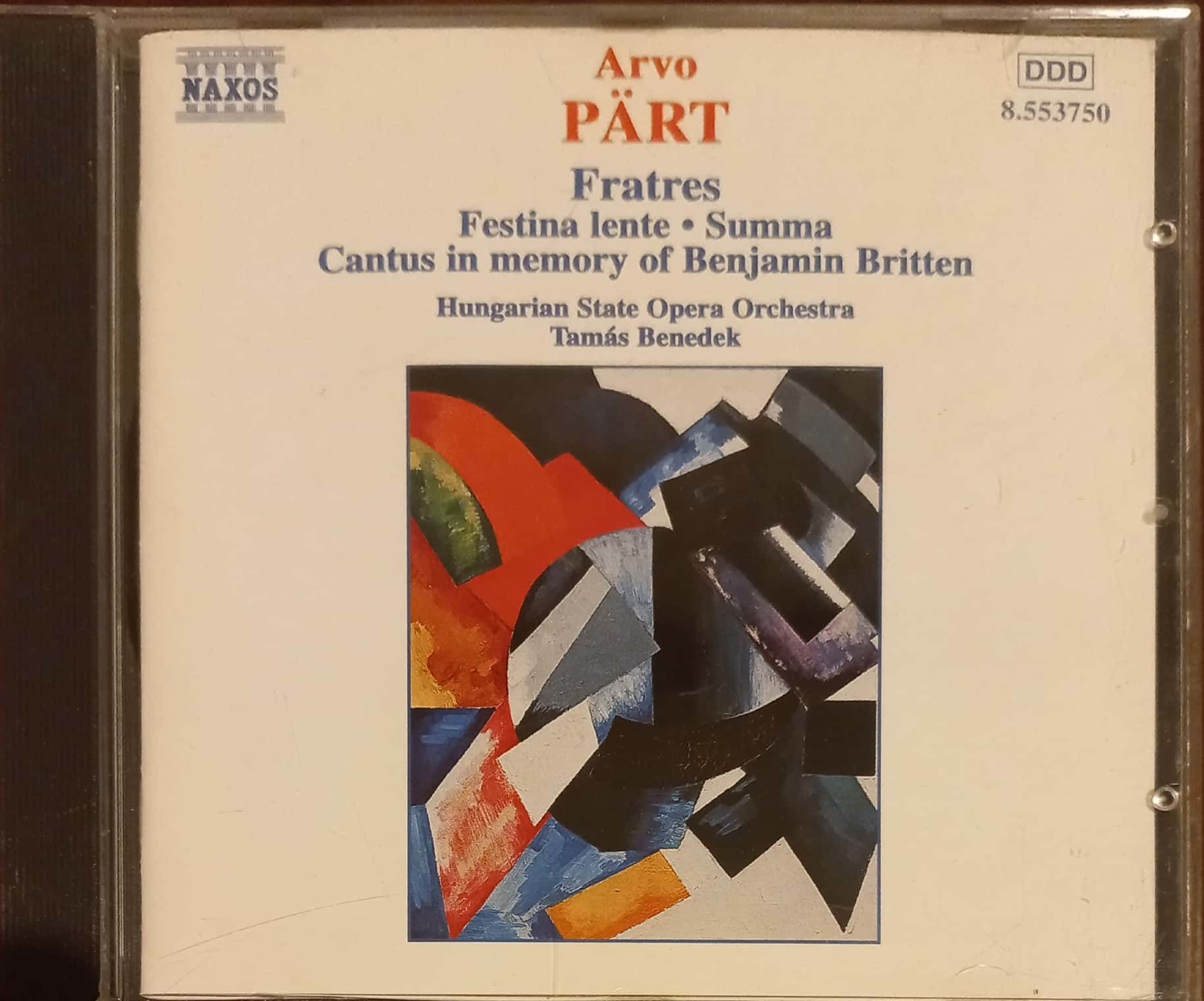 Arvo Part Fratres CD