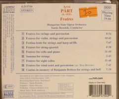 Arvo Part Fratres CD