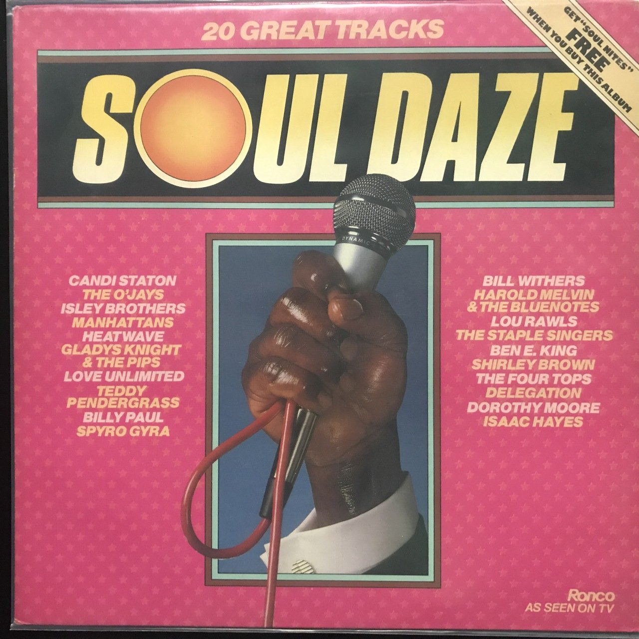 Soul Daze 20 Great Tracks LP Plak