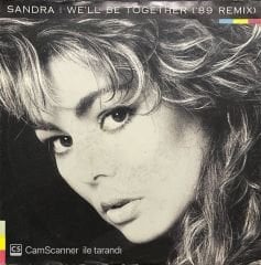 Sandra I We'll Be Together 45lik Plak
