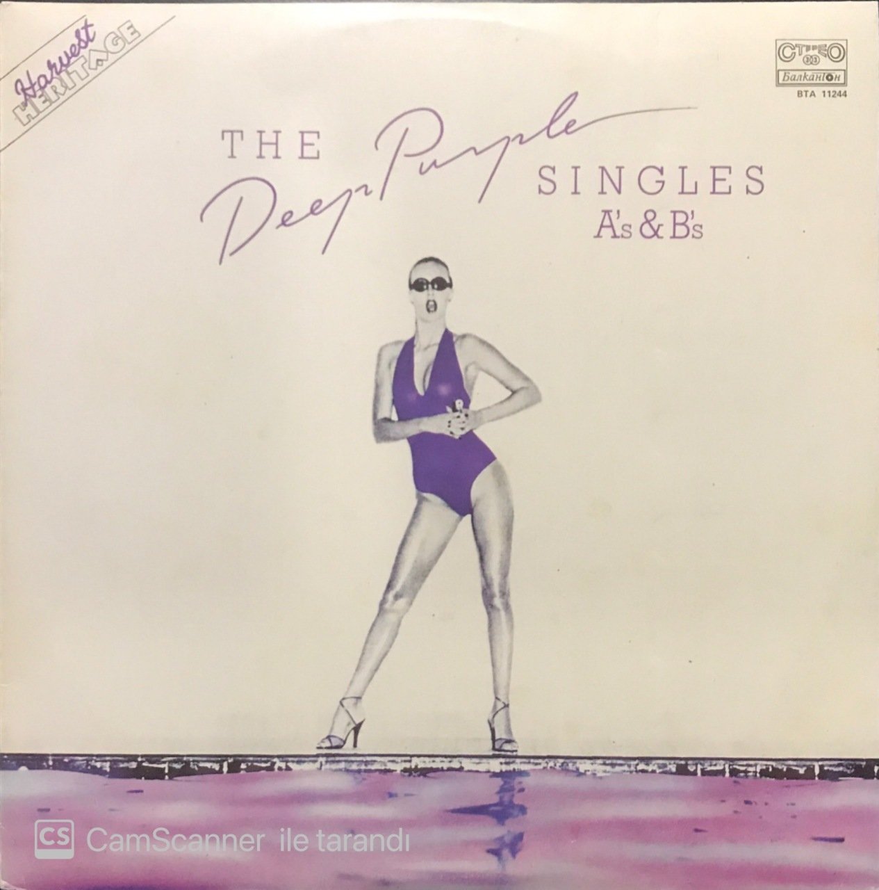 The Deep Purple Singles A's And B's LP Plak