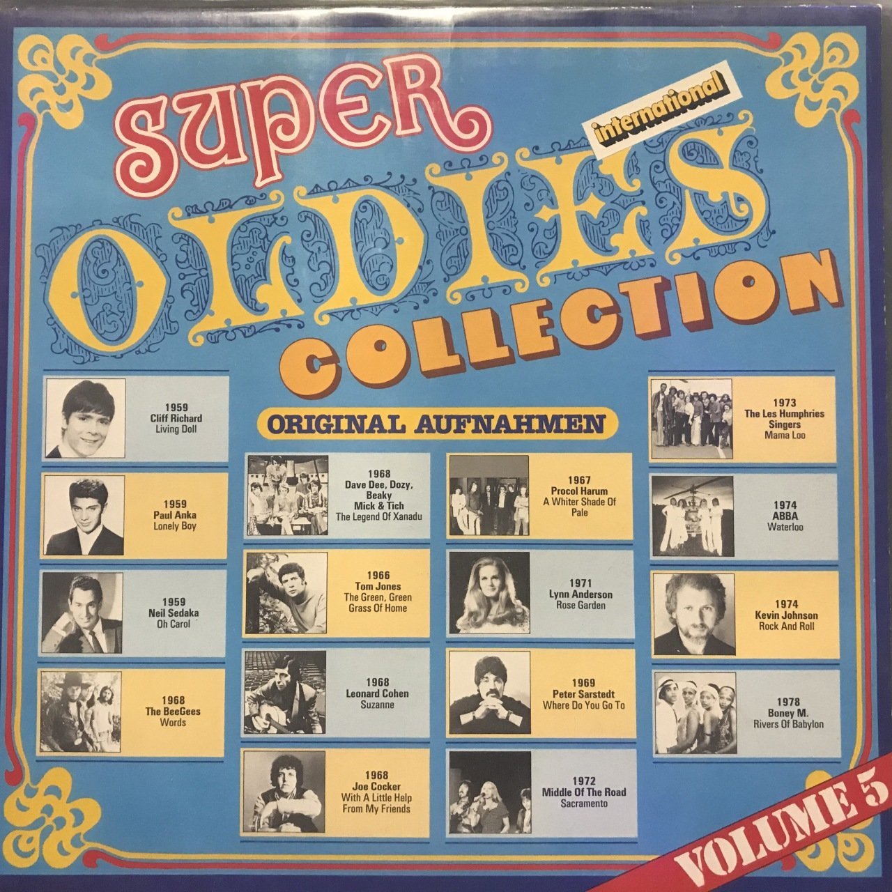 Super Oldies Collection Volume 5 LP Plak