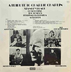 Stanley Black A Tribute To Chalie Chaplin Classic (Konuşma) LP Plak