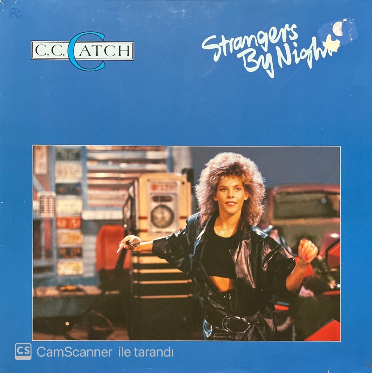 C.C. Catch Stangers By Night Maxi Single LP Plak