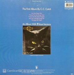 C.C. Catch Stangers By Night Maxi Single LP Plak