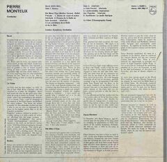 Ravel Pierre Monteux Classic LP Plak