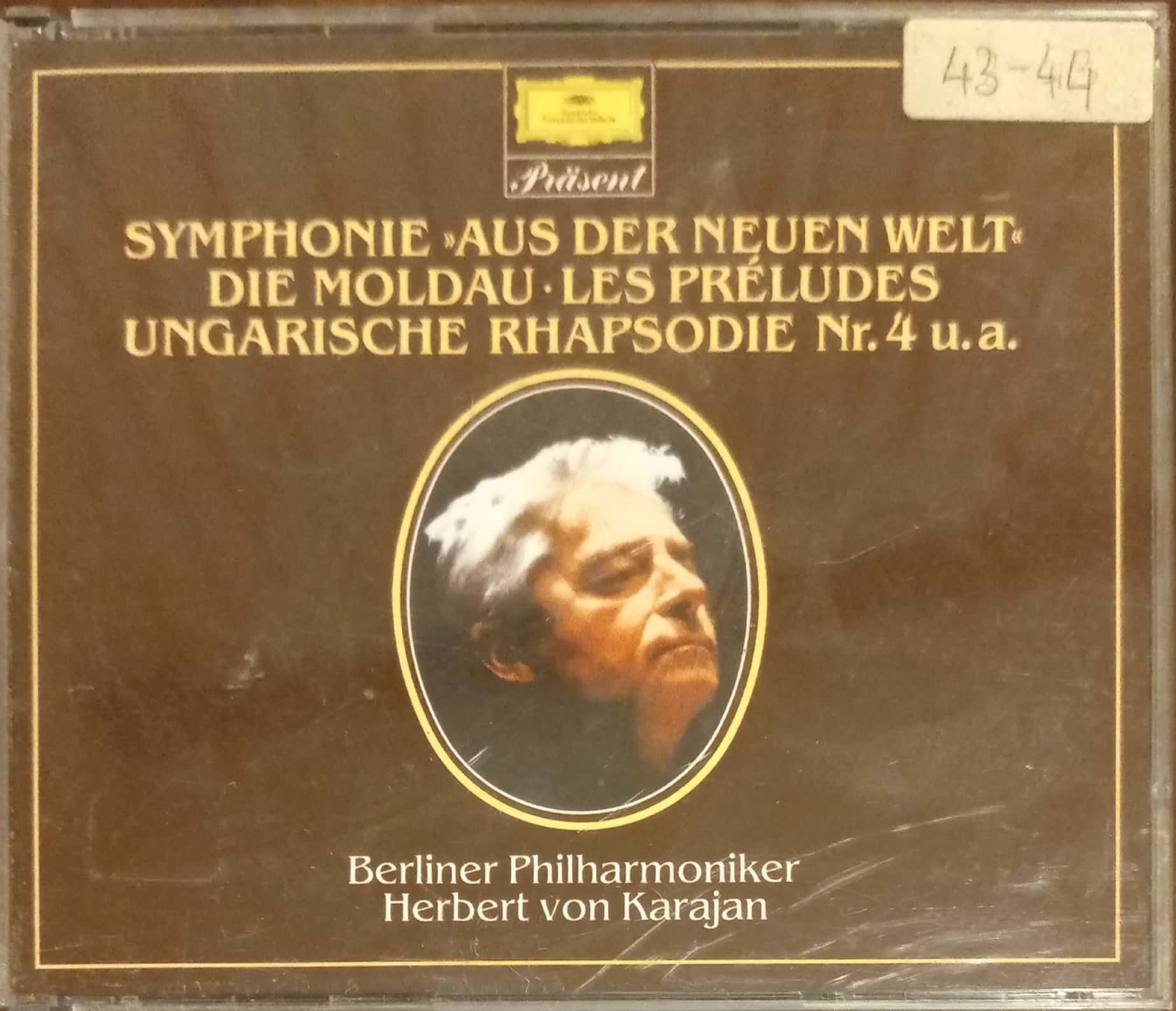 Symphonie Aus Der Neuen Welt Die Moldau Les Preludes Ungarische Rhapsodie Nr.4 u.a.CD