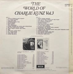 The World Of Charlie Kunz Vol.3 LP Plak