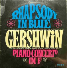 Gershwin Rhapsody In Blue Classic LP Plak