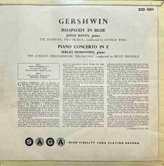 Gershwin Rhapsody In Blue Classic LP Plak