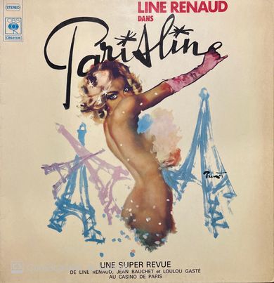 Line Renaud Parisline Soundtrack LP Plak