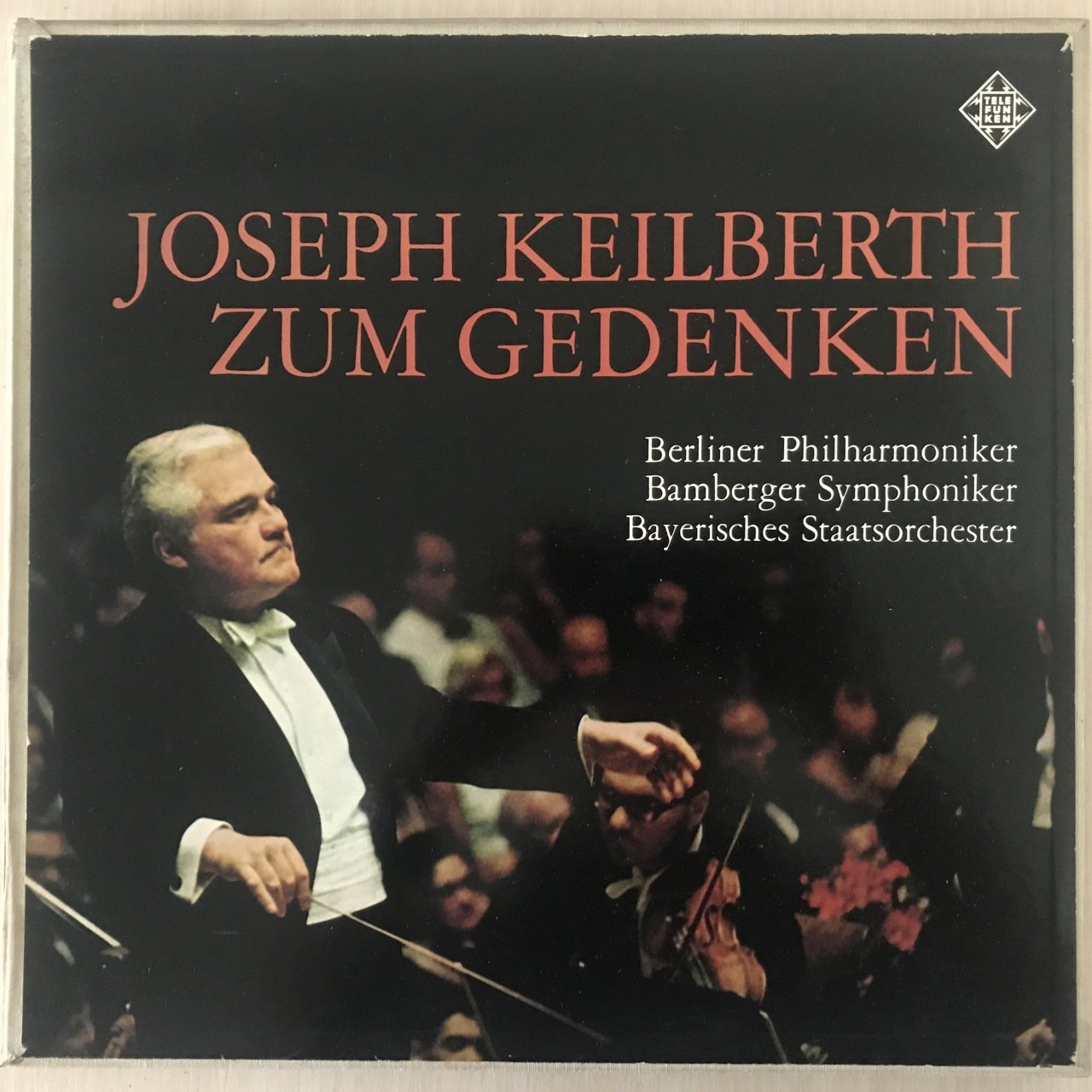 Joseph Keilberth Zum Gedachtnis 5 LP Klasik Box Set Plak
