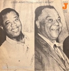 Louis Armstrong Sidney Bechet LP Plak