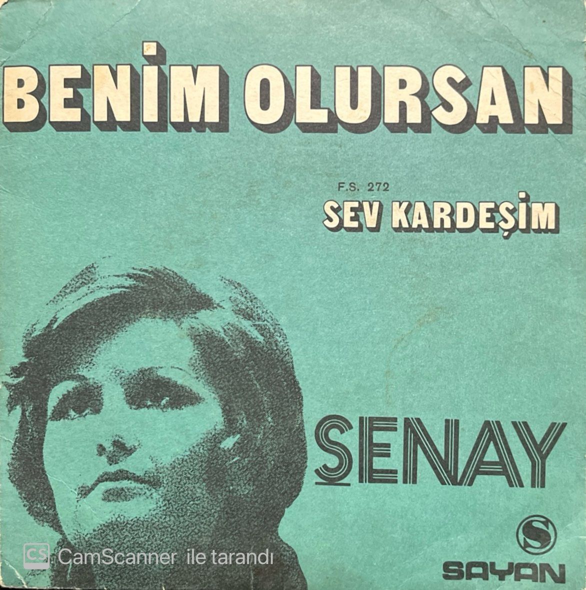 Şenay Sev Kardeşim 45lik Plak